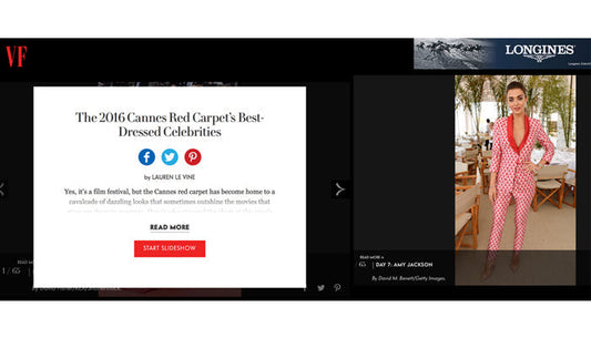 Amy Jackson in PLAKINGER best dressed list VANITY FAIR