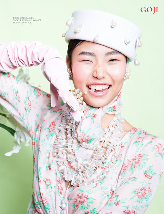Love Garden editorial in GOJI magazine