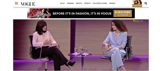 Kangana Ranaut wearing PLAKINGER pantsuit in VOGUE India