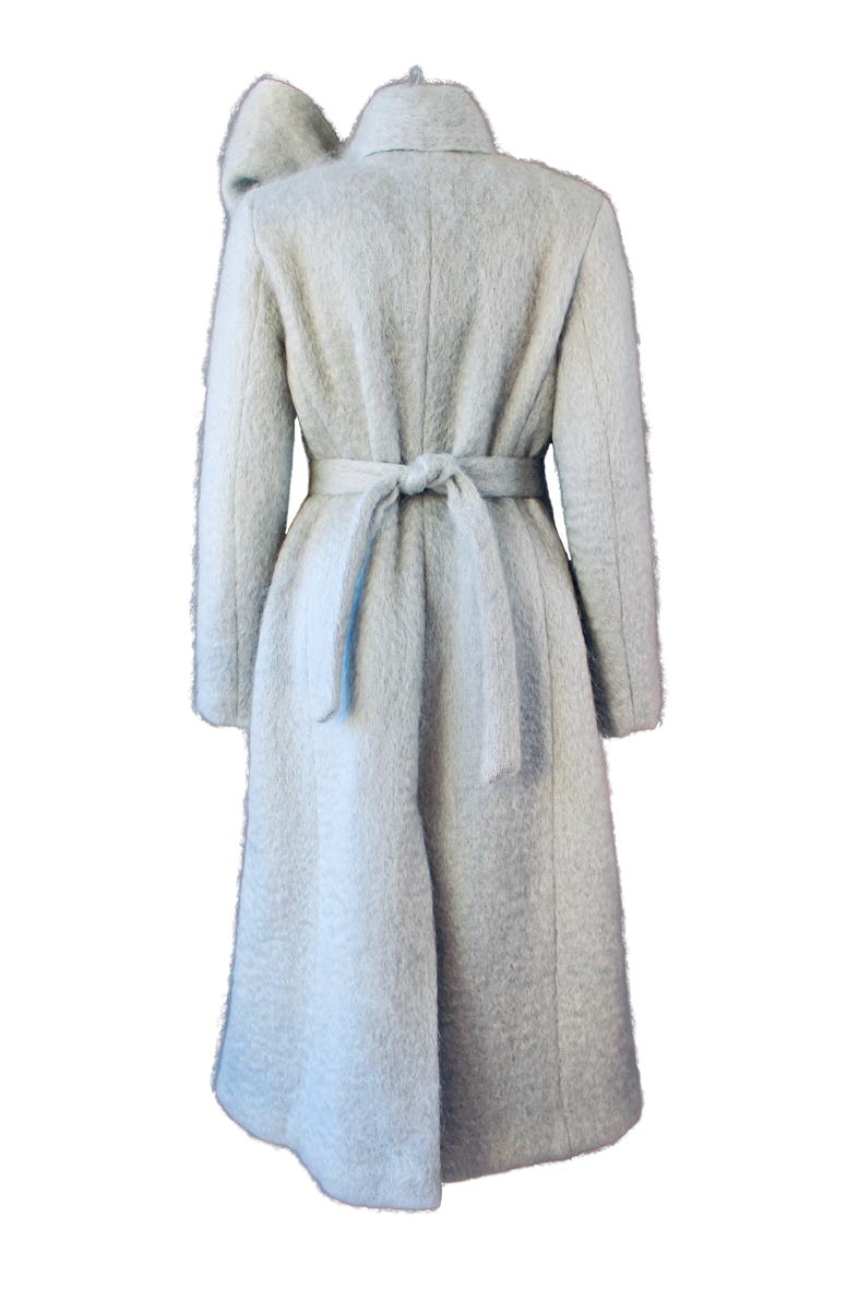The Grand Bow Mohair Coat