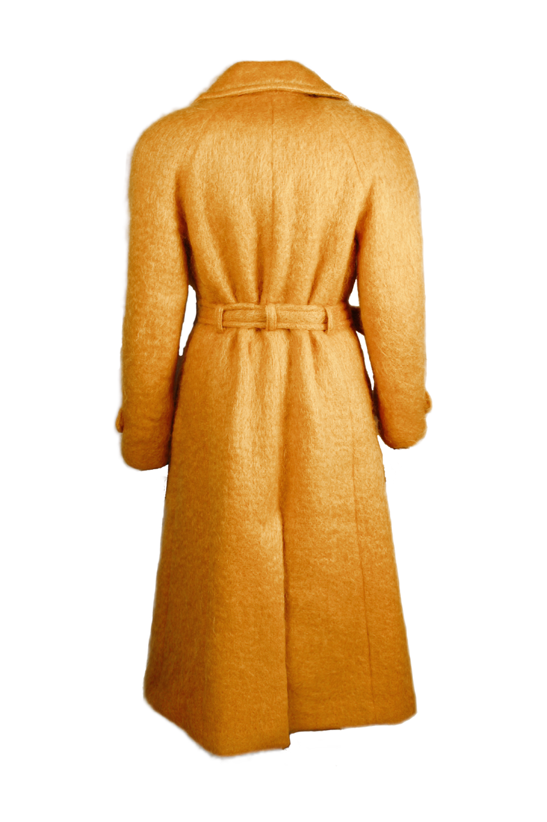 The Luminous Mohair Trench Coat