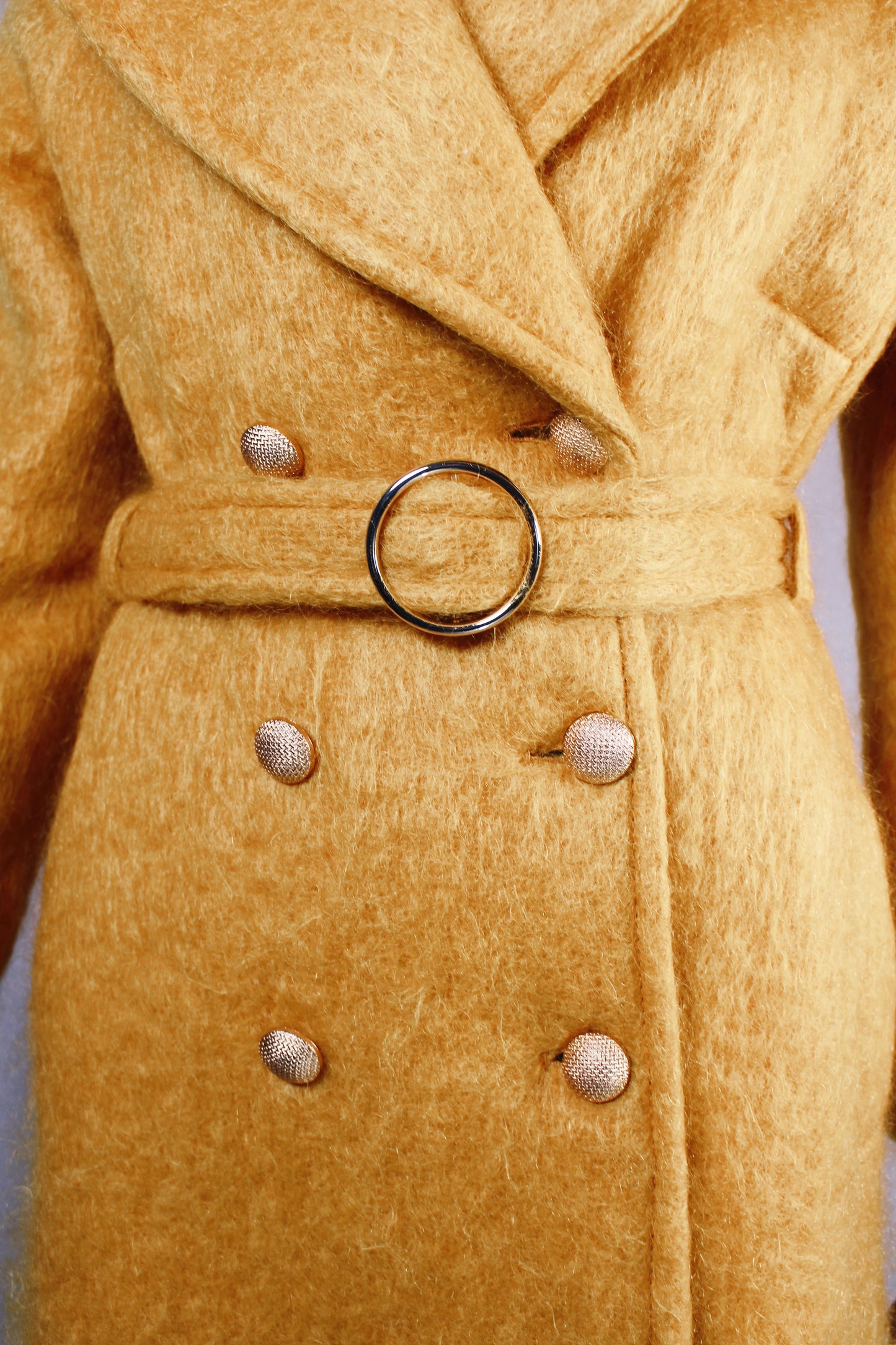 The Luminous Mohair Trench Coat